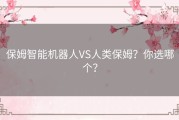 保姆智能机器人VS人类保姆？你选哪个？