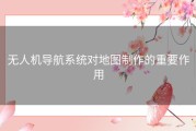 无人机导航系统对地图制作的重要作用