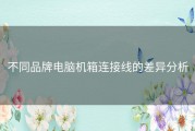 不同品牌电脑机箱连接线的差异分析