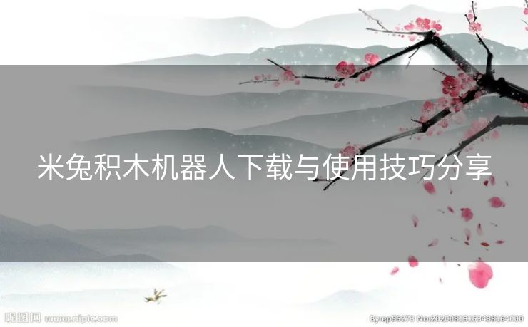 米兔积木机器人下载与使用技巧分享