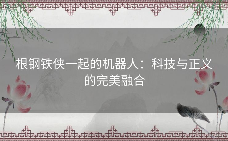 根钢铁侠一起的机器人：科技与正义的完美融合