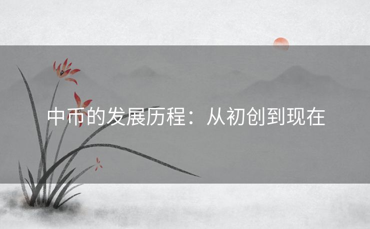 中币的发展历程:从初创到现在 中币的发展历程:从初创到现在